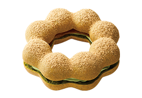 ポン・デ・宇治抹茶 黒糖わらびもち